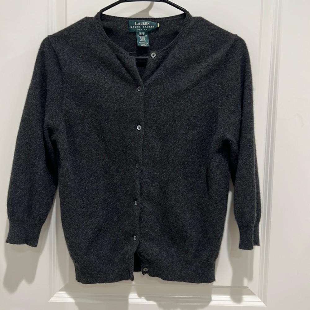 Ralph Lauren 100% cashmere sweater.